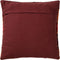 Dutch Decor KIAN - Sierkussen kelim 45x45 cm - Merlot - rood - met een kussenhoes van 100% katoen - Inclusief binnenkussen