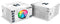Nox Hummer H-123 PRO - Box ventilator - 12 cm - Multicolour LED - Wit Zwart