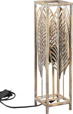 PTMD Fayline Tafellamp - H48,5 x Ø13,5 cm - Metaal - Goud