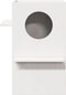 vidaXL - Kattenhuis - 43x43x60 - cm - massief - grenenhout - wit