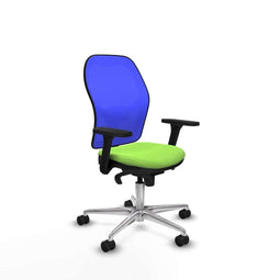 Piqueras y Crespo 3D086N0 - Bureaustoel - Verstelbare hoogte met armleuning - Pistache