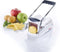 Westmark Frietsnijder met 3 snijramen en stempel, Easy Stix, wit/antraciet, 11802260