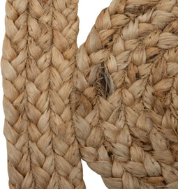 Tapijt 120 x 120 x 1 cm Natuurlijk Jute