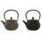 Theepot Home ESPRIT Zwart Beige Roestvrij staal Ijzer 1 L (2 Stuks)