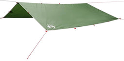 vidaXL - Kampeerluifel - waterdicht - 300x294 - cm - groen