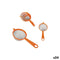 Strainer Quttin Aluminium Plastic 10 cm (24 Stuks)