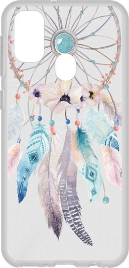 Hoesje Siliconen Geschikt voor Samsung Galaxy M30s / M21 - Design Backcover siliconen - Meerkleurig / Dreamcatcher