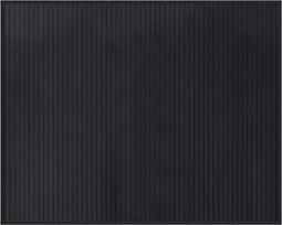 vidaXL - Vloerkleed - rechthoekig - 80x100 - cm - bamboe - zwart