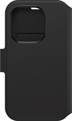 OtterBox Strada - Bookcase - Geschikt voor iPhone 14 Plus - 2 pasjes - Zwart