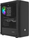 Fury Shobo SH4 RGB - Midi Tower PC - ATX µATX Mini-ITX - Zwart