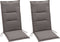Summerset Club - 2-delige Tuinkussenset hoge rug - Taupe