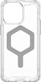 Urban Armor Gear Plyo MagSafe - Smartphonehoesje - Militaire standaard MIL STD810G 156.6 - Zilver
