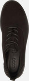 ECCO Bella - Lage Sneakers - Nubuckleer - Zwart - Maat 42