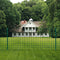 vidaXL - Euro - hek - 20x1,5 - m - staal - groen