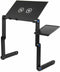 LuxeBass LB419 - Verstelbaar Laptoptafel - Met Muismat en Koeling - Zwart