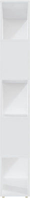 vidaXL-Boekenkast/kamerscherm-80x24x155-cm-spaanplaat-wit