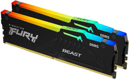 Kingston Fury Beast RGB - DDR5 RAM 64GB 6000MHz - 2x32GB (2 stuks)