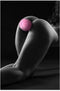 Sweet Caress - Buttplug met Ponpon - Roze - 3cm Diameter
