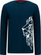 Retour Jeans Kevin - T-shirt - Longsleeve met print - Dark Navy - Maat 104