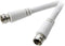 SpeaKa Professional SP-7870008 - Satelliet Aansluitkabel F-stekker naar F-stekker 7.50 m 90 dB - Wit
