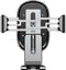 Baseus Gravity Car Mount - Autohouder Qi Draadloze Oplader - Zilver