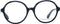 Christian Lacroix CL1122 53041 bril zonder sterke - Dames - Zwart
