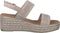 MARCO TOZZI 28371 - Dames Sandalen - Feel Me Softstep Insole - Nude - Maat 37