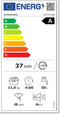 LG F4X7511TSB - Vrijstaande Wasmachine - 11 Kg AI Direct Drive TurboWash Stoomfunctie - Zilver