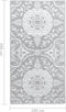 vidaXL - Buitenkleed - 190x290 - cm - PP - lichtgrijs