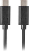 Cable USB C Lanberg CA-CMCM-31CU-0005-BK Black