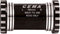 Cema Bracketas BB30 FSA386 / Rotor 30mm-RVS-Zwart