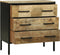 vidaXL - Dressoir - 70x35x70 - cm - Massief - Ruw - Mango - Hout