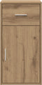 vidaXL - Dressoir - Artisan - Eiken - 38x34,5x75 - cm - Gelaagd - Hout