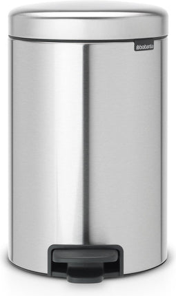 Brabantia NewIcon Prullenbak - 12 liter - Pedaalemmer - Matt Steel Fingerprint Proof