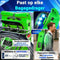 Nextcover 3in1 Fietstas - Waterdichte Rugzak en Schoudertas 25L - Groen