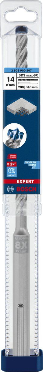 Bosch Expert SDS Max-8X - Hamerboor - 3x langere levensduur - Geschikt voor gewapend beton
