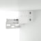 vidaXL Wandkast - 68x30x20 cm - bewerkt hout - wit