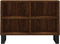 vidaXL - Tv-meubel - 69,5x30x50 - cm - bewerkt - hout - bruin - eikenkleur