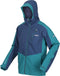 Regatta Highton Ii Outdoorjack Heren Marineblauw/turquoise Maat L