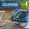 Bicycle Gear Hondenfietskar - Fietskar - Tot 40kg - Blauw