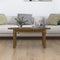 vidaXL - Salontafel - 80x40x35 - cm - massief - grenenhout - honingbruin