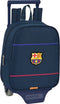 Schoolrugzak met Wielen F.C. Barcelona Blauw (22 x 28 x 10 cm)
