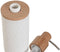Zeepdispenser Home ESPRIT Wit Natuurlijk Hars Bamboe 8 x 7 x 21 cm
