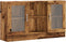 vidaXL - Dressoir - 120x30,5x70 - cm - bewerkt - hout - oud - houtkleurig