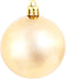 vidaXL - 100-delige - Kerstballenset - 3/4/6 - cm - rose/goudkleurig
