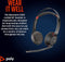 Poly Blackwire 5220 - Stereo USB-C Headset - Noise Cancelling - Zwart