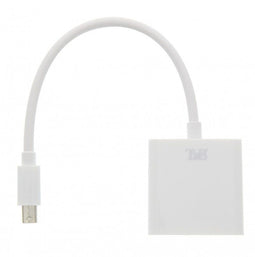 T'nB MIDPVGA - VGA (D-Sub) Mannelijk naar Mini DisplayPort Vrouwelijk - Wit
