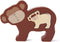 Trixie Houten babypuzzel - Mr. Monkey