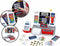 Klein Toys elektronische kassa - afneembare tablet met rekenmachinefunctie en scanner - grijs rood