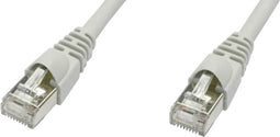Telegärtner L00002D0080 RJ45 Netwerkkabel, patchkabel CAT 5e F/UTP 3.00 m Grijs Vlambestendig, Snagless 1 stuk(s)